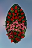 Венок из искусственных цветов "Элитный №26"
