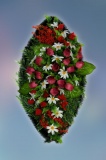 Венок из искусственных цветов "Элитный №29"