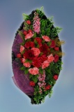 Венок из искусственных цветов "Элитный №20"