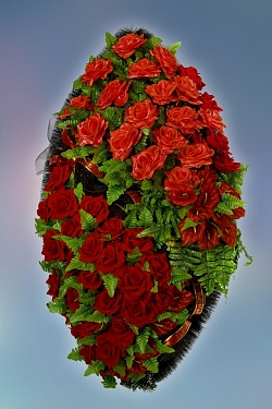 Венок из искусственных цветов "Элитный №3"