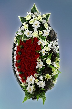 Венок из искусственных цветов "Элитный №12"